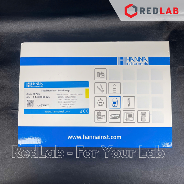 Máy Đo Độ Cứng Tổng Thang Thấp Trong Nước Hanna HI735, giá tốt, có VAT