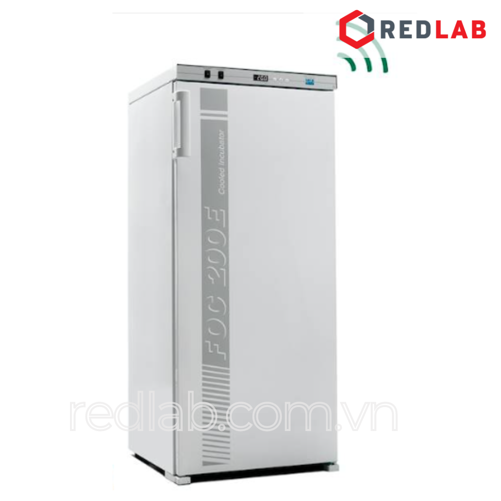 Tủ ấm lạnh BOD 169 lít (200 lít) FOC200E Connect (F10300542) VELP – Ý, 3-50°C, 3 khay, LCD, có kết nối Wifi, có VAT