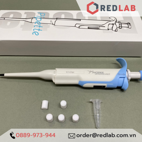 Micropipet hấp tiệt trùng có khoá lock PHOENIX Instrument - Redlab