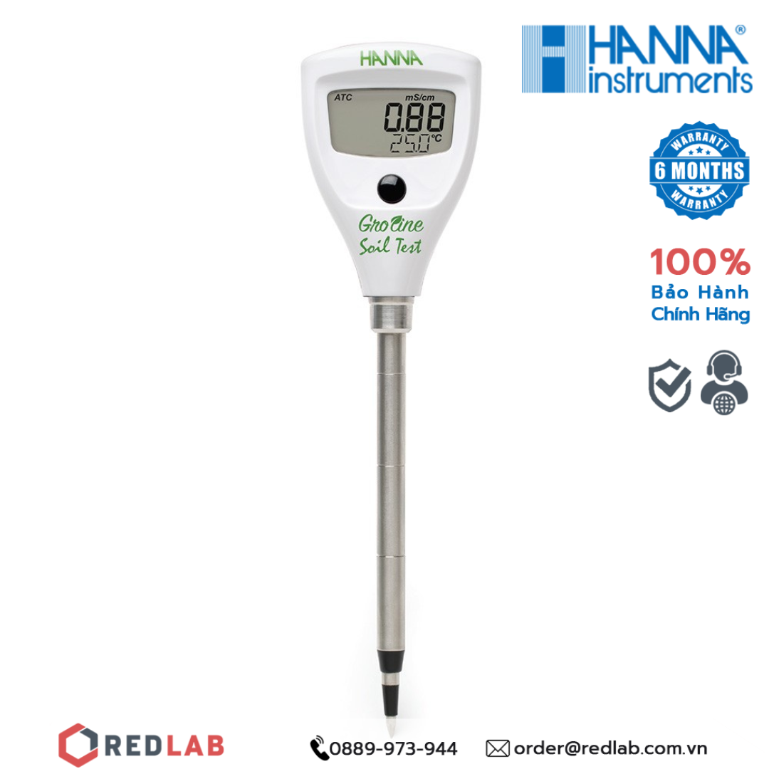  Bút đo độ dẫn EC trực tiếp trong đất và nước Hanna HI98331 