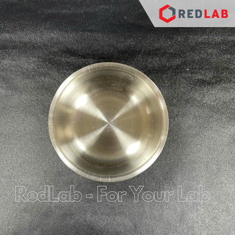 Chén inox thí nghiệm số 2 Ø4x2cm, số 3 Ø8x5cm, dùng trong lab, có VAT