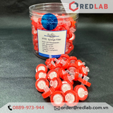 Đầu lọc sắc ký PTFE kị nước MEMBRANE SOLUTIONS 13mm lỗ lọc 0.22um / 0.45um, hydrophobic syringe filter, có VAT