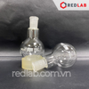 Bình cầu đáy bằng 1 cổ nhám BIOHALL 25 50 100 250 500 ml 1L 2L 3L 5L 10L 20L - 14/23 19/26 24/29 29/32 34/35 45/40 55/44, mark trắng, có VAT