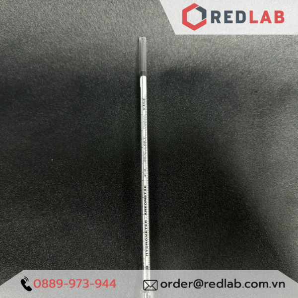 Tỷ trọng kế 1.400-1.500 : 0.001 g/ml Tp 20°C ALLA 3010FG140/20-QP hydrometer, có VAT