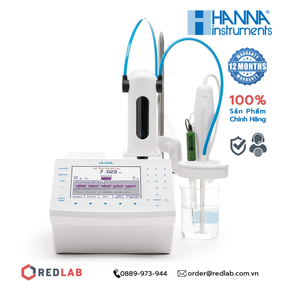 Máy chuẩn độ điện thế Hanna HI931-02/ Máy chuẩn độ điện thế tự động Hanna HI931-02