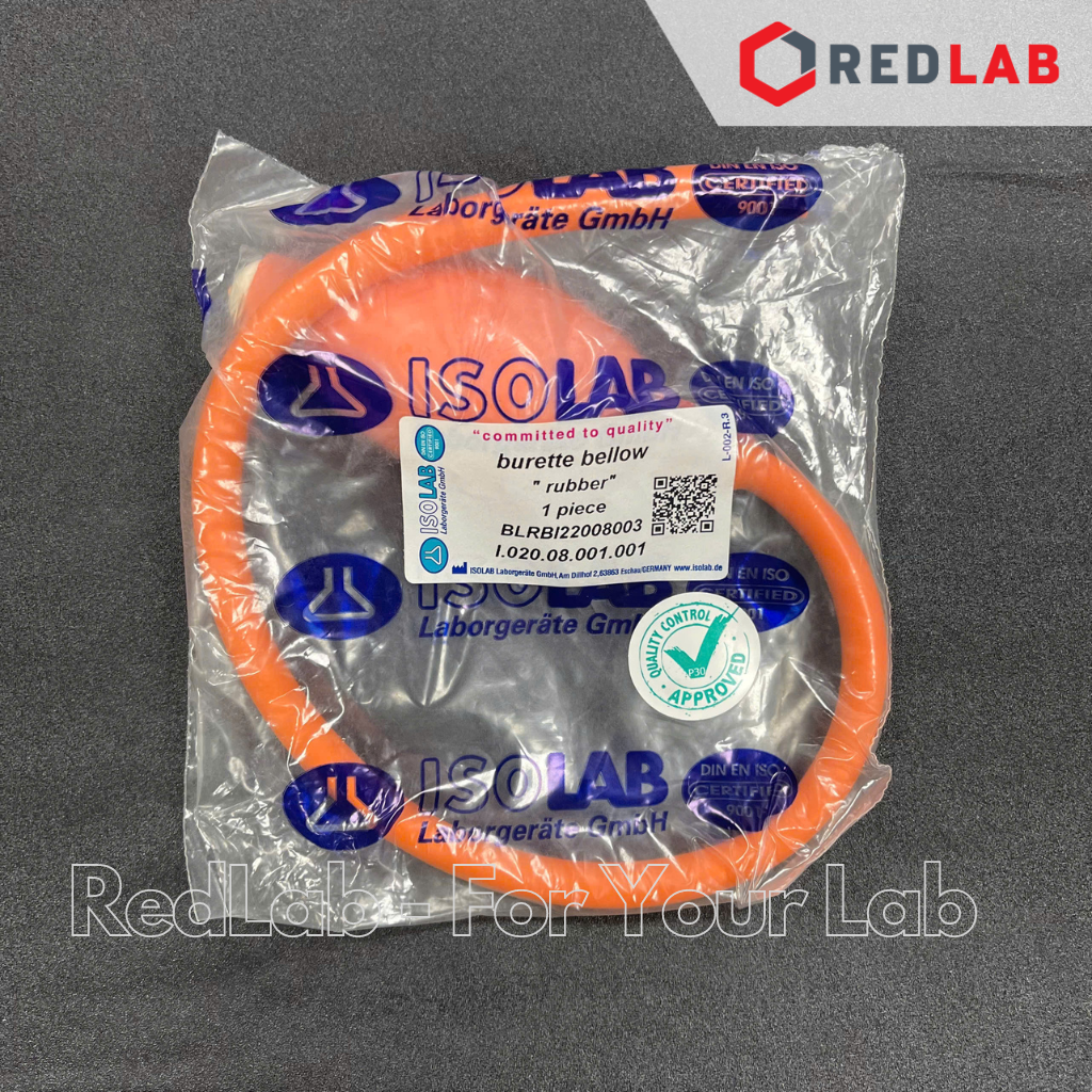 Quả bóp cao su cho buret tự động ISOLAB 020.08.001, natural bubber Bellow for automatic burette, có VAT