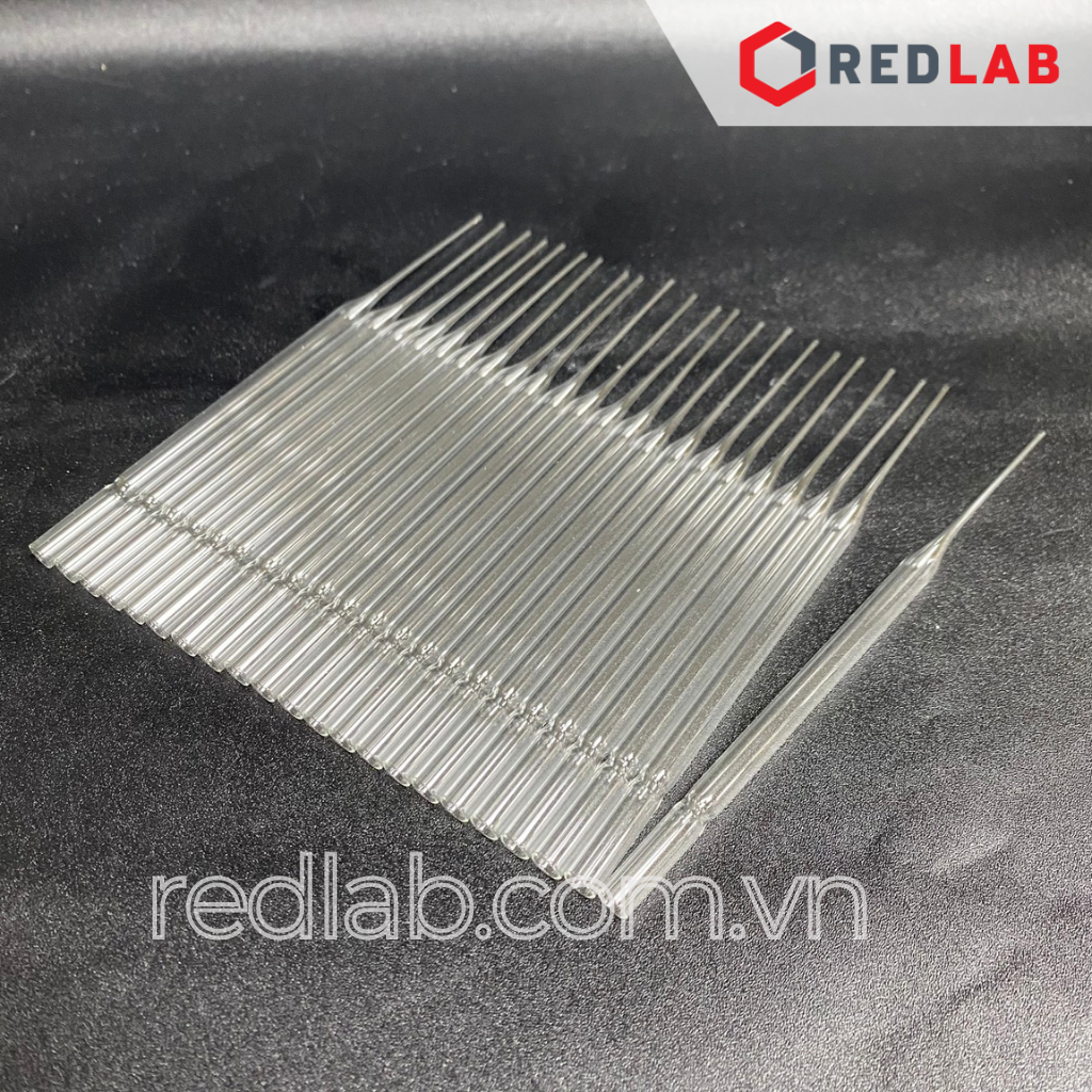 [Hộp 250 cái] Pipet paster thủy tinh 15cm ASSISTENT, ống hút nhỏ giọt 150mm (2ml) trong lab thí nghiệm, có VAT