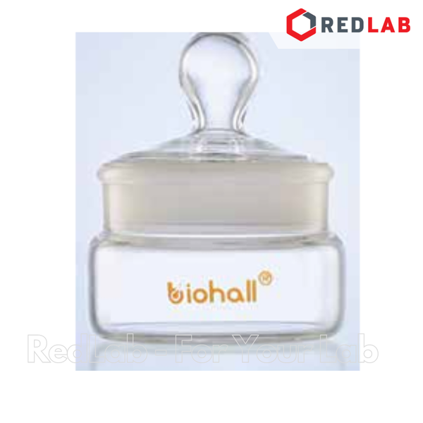Chén cân thấp thành BIOHALL 40x30 50x25 50x35 50x50 60x30 mm, thủy tinh boro 3.3, có VAT