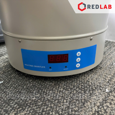 Bếp đun bình cầu hiển thị số digital GENLAB 3000ml, kèm sensor nhiệt độ, có VAT