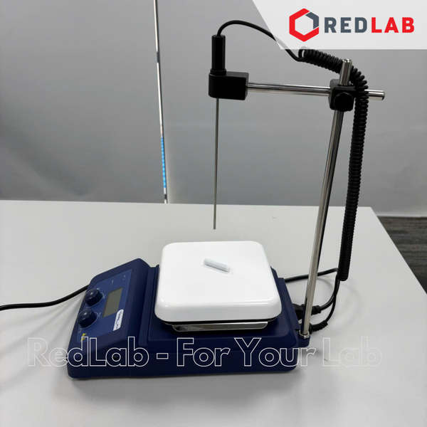 Máy khuấy từ gia nhiệt digital Phoenix RSM-14HP, 1500rpm, 380°C, sensor PT1000-A, đĩa vuông 140mm, BH 12T, có VAT