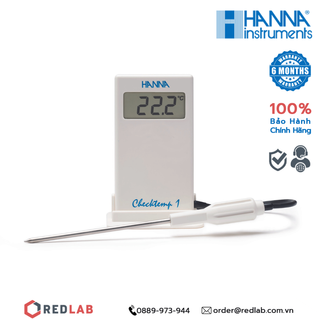  Thiết bị đo nhiệt độ cầm tay có dây Hanna HI98509 