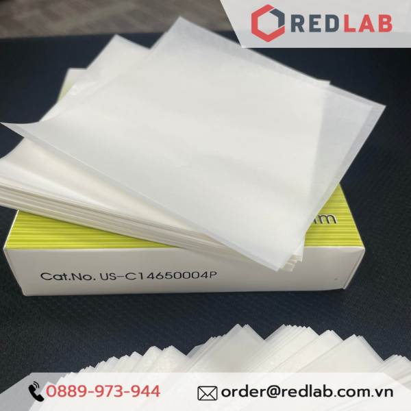 Giấy cân thí nghiệm khổ vuông 100 x 100mm UNI – SSci, có VAT
