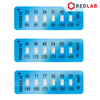 Dụng cụ kiểm tra nhiệt độ Thermax hãng TMC 6 Level, range 1 2 3 4 5 6 7 8 (pack 10 temperature indicating strips) có VAT