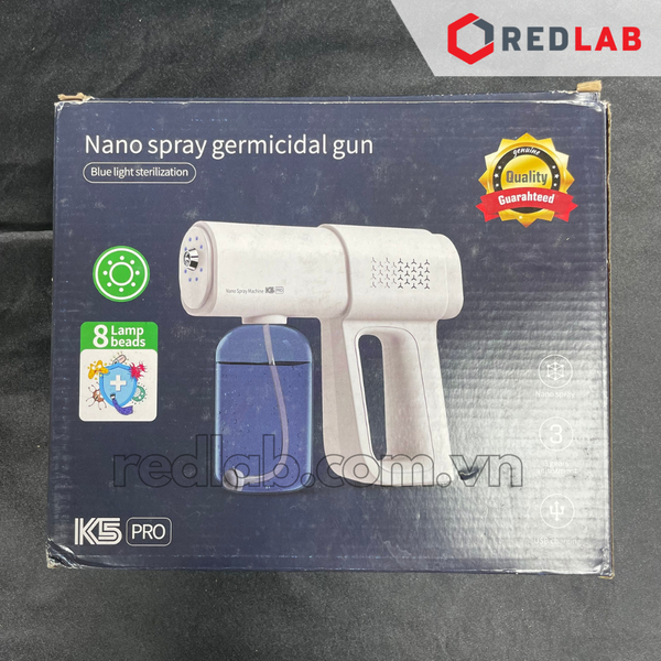 Máy phun sương K5 Pro 380ml dùng xịt khử khuẩn sát trùng, cầm tay tiện lợi, Bảo hành 12T, có VAT