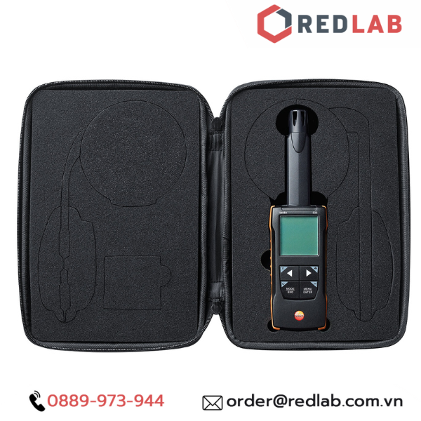 Máy đo khí CO2 kết nối App TESTO 535 (0563 0535) dải đo 0 đến 10000 ppm, chính hãng, có VAT