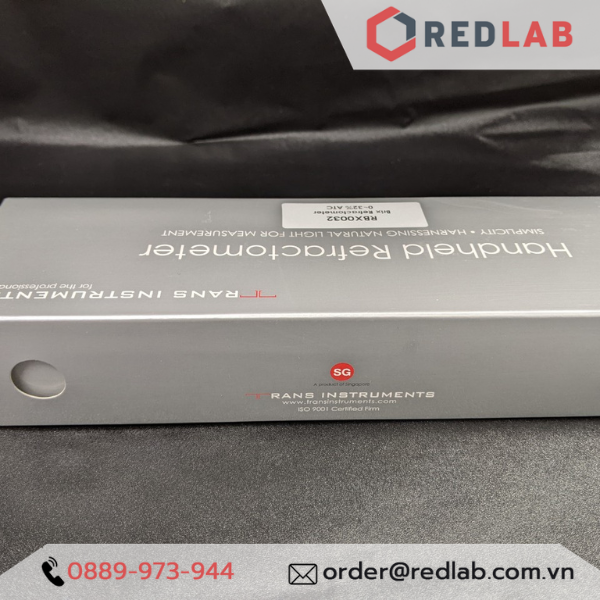 Khúc xạ kế đo độ ngọt 0-32% Brix TRANS Instruments - Singapore RBX0032 ATC, đo độ đường dung dịch, trái cây, có VAT