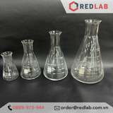 Bình tam giác miệng rộng ONELAB 50 100 250 500 1000 2000 3000 10000 ml, bình nón / erlen thuỷ tinh đựng mẫu thí nghiệm, có VAT