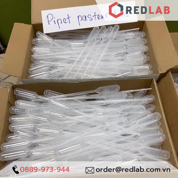 [Hộp 500 cái] Pipet paster nhựa 1ml / 3ml ONELAB, ống hút nhỏ giọt / transfer pipette, chia vạch nổi, có VAT