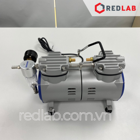 Bơm chân không - không dầu WIGGENS V600 (167600), 60 lít/phút, 100mbar, cho thí nghiệm vi sinh... BH 12T, có VAT