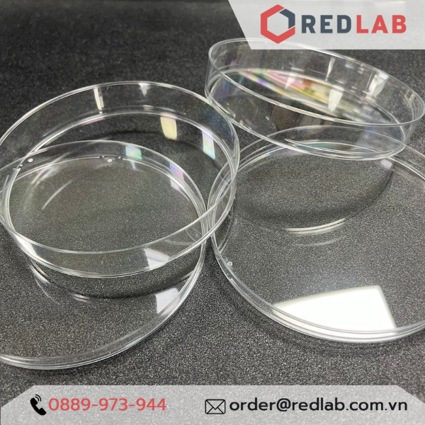 [Gói 20 cái] Đĩa petri nhựa PS 90x16.2mm FL Medical - Ý, tiệt trùng 29162 và không tiệt trùng 29152, có VAT