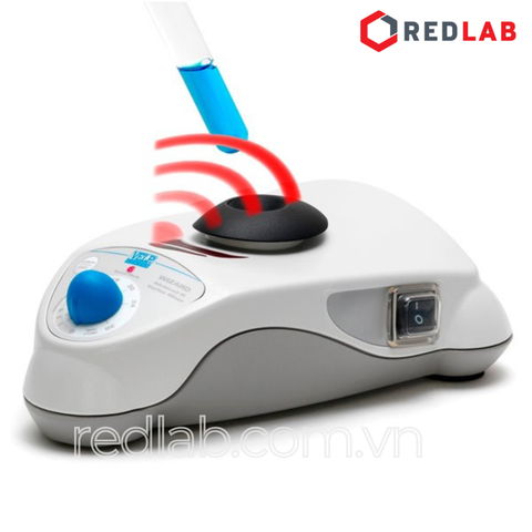 Máy lắc Vortex WIZARD (F202A0175) hãng VELP - Ý, cài đặt Analog, cảm ứng Hồng ngoại / liên tục, 3000 vòng/phút, có VAT - redlab