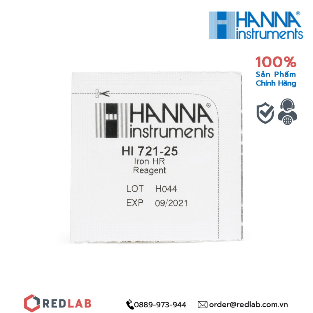 Thuốc thử Sắt Thang Cao dùng cho máy đo Hanna HI721-25