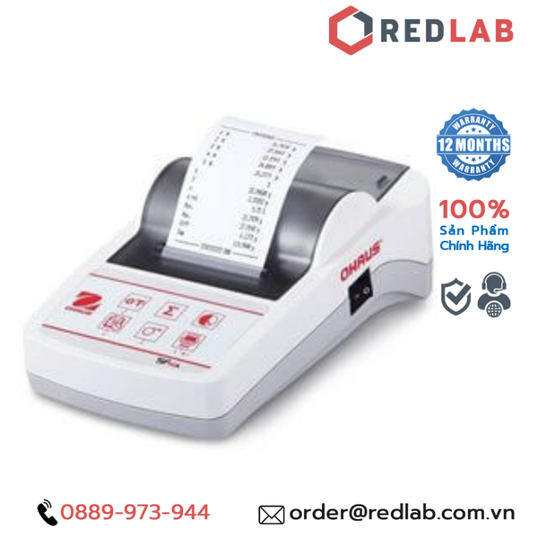 Máy in dùng cho Cân kỹ thuật, Cân phân tích, Cân sấy ẩm OHAUS SF40A, cung cấp kèm giấy in và cáp, có VAT