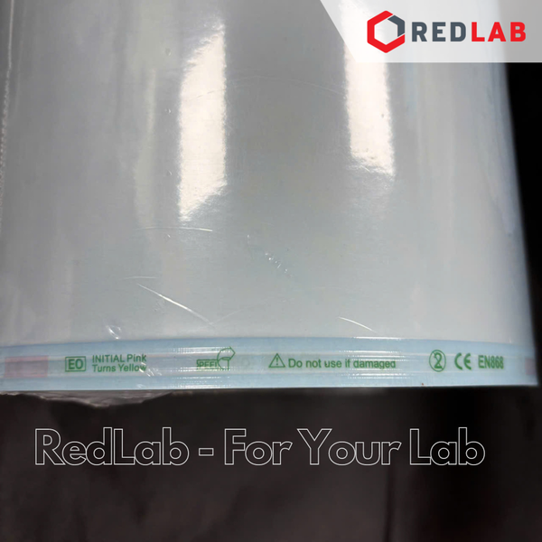 Túi hấp tiệt trùng dạng dẹp PT Medical cuộn 200m x 5 7.5 10 15 20 25 30 35 40 cm, ép vô trùng dụng cụ thí nghiệm, có VAT