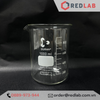 Cốc đốt thủy tinh thấp thành DURAN Class A 50 100 150 250 400 600 800 ml, 1 2 3 5 L, beaker có mỏ chịu nhiệt, có VAT