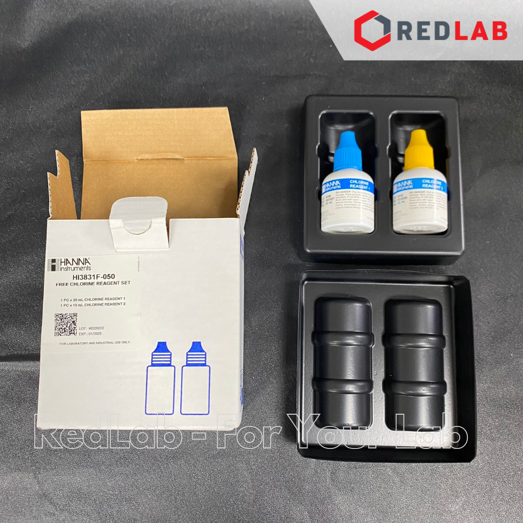 Bộ dụng cụ đo Clo dư Hanna HI3831F và dung dịch thử Clo dư Hanna HI3831F-050, giá tốt, có VAT