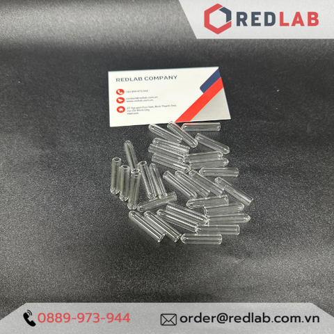 Ống Durham thuỷ tinh 6 x 25 mm dùng trong thí nghiệm lên men sinh khí-Redlab