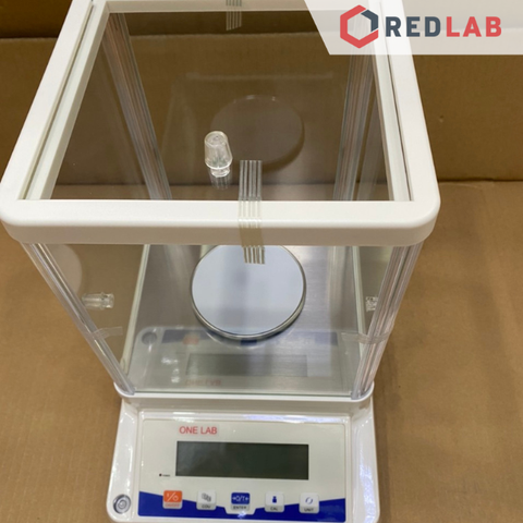 Cân kỹ thuật Điện tử 3 số lẻ, 500g / 0.001g (1mg) ONELAB JA503P chuẩn ngoại - REDLAB