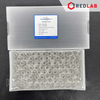 Lọ đựng mẫu sắc ký vial 2ml 8-425 MEMBRANE SOLUTIONS trắng / nâu, Nắp vặn đen có lỗ / septa xẻ rãnh / nắp kín, có VAT
