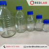 Chai trắng nắp vặn xanh ONELAB 25ml 50ml 100ml 250ml 500ml 1000ml 2000ml 5L 10L, chai thuỷ tinh soda-lime đựng mẫu thí nghiệm, có chia vạch