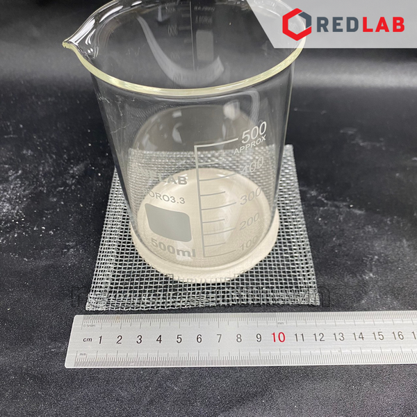 Lưới nung Amiang ONELAB vuông 12.5 15 18 20 cm, tản nhiệt Ø 9 10 12 18 cm, dùng tỏa nhiệt khi đun mẫu thí nghiệm, có VAT