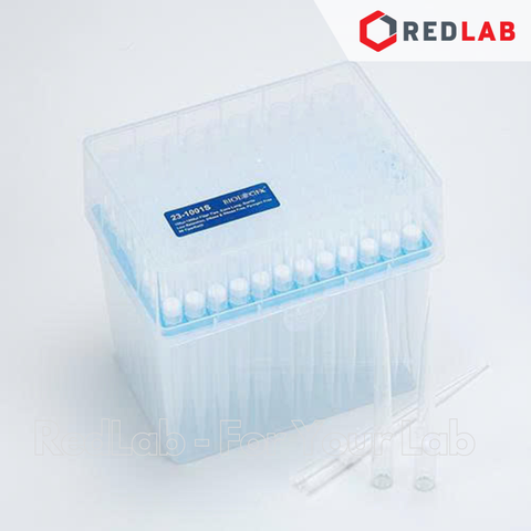 [Hộp 96 cái tiệt trùng] Microtips (đầu típ - côn) có Lọc 1000ul 1ml, dài 88mm, Biologix 23-1001S, giảm bám dính, có VAT