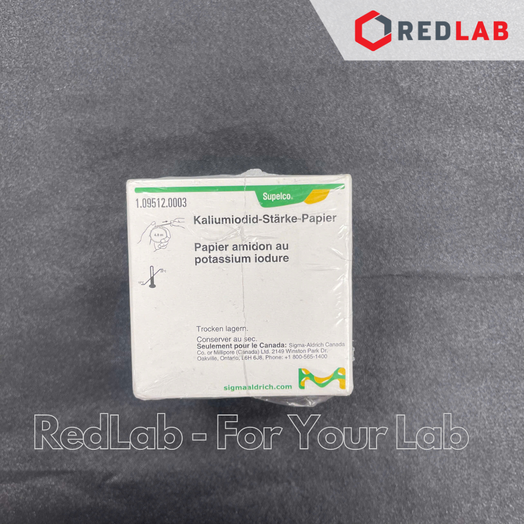 [3 cuộn 4.8m] Giấy thử kali iodine – tinh bột MERCK 1109512003 Potassium iodide-starch paper, có VAT