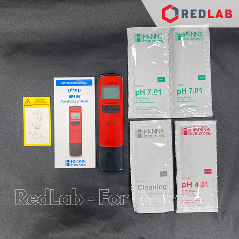 Bút thử độ pH/nhiệt độ của nước Hanna HI98107, giá tốt, có VAT