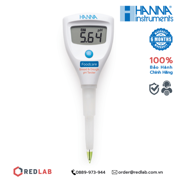 Bút đo pH cầm tay trong bột nhão Hanna HI981038, giá tốt, có VAT