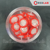 Đầu lọc sắc ký PTFE ưa nước MEMBRANE SOLUTIONS 25mm lỗ lọc 0.22um / 0.45um, hydrophilic syringe filter, có VAT