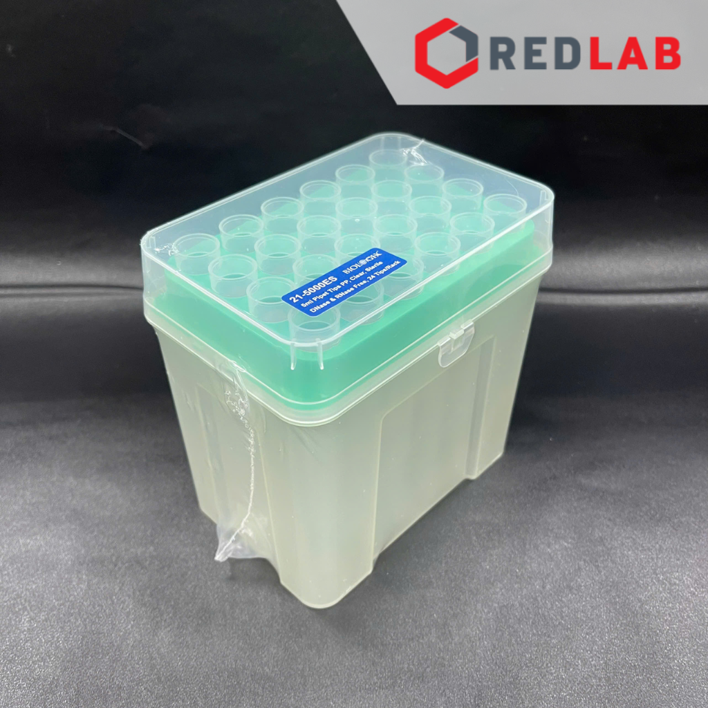[Hộp 24 cái tiệt trùng] Microtips (đầu típ – côn) trắng 5.000ul = 5ml Biologix 21-5000ES, dạng Eppendorf, có VAT