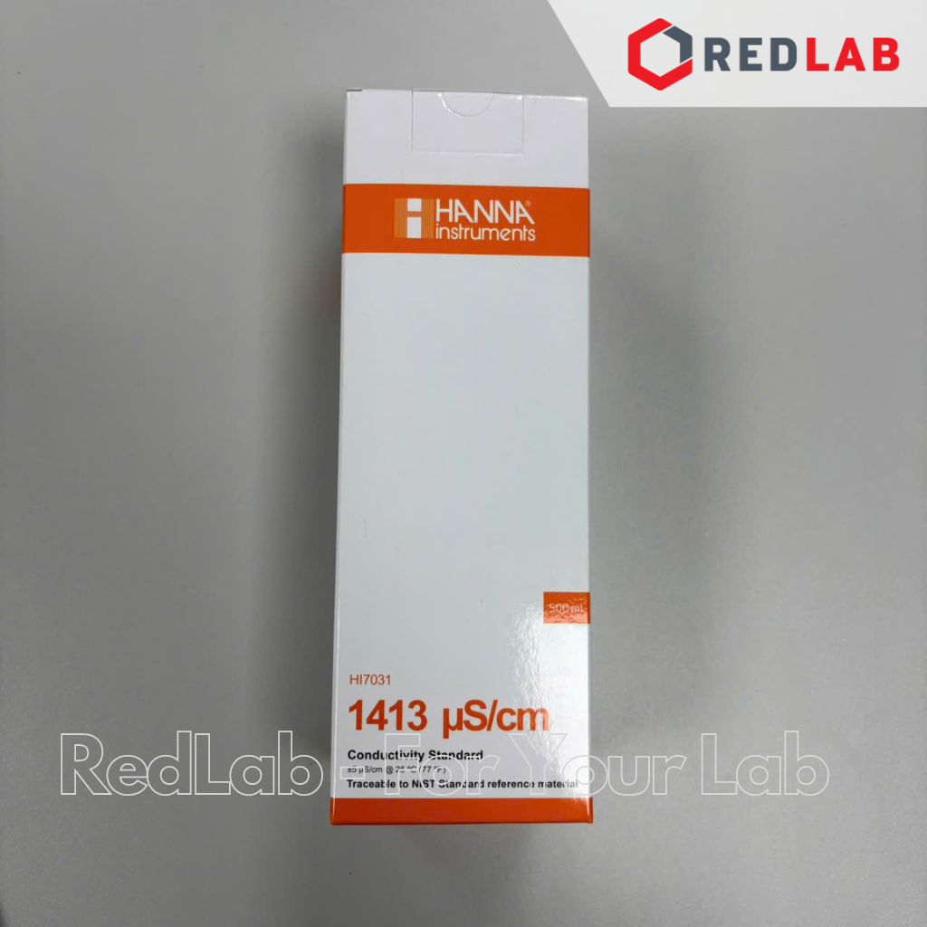 Dung dịch hiệu chuẩn độ dẫn EC 1413 µS/cm Hanna HI7031L, giá tốt, có VAT