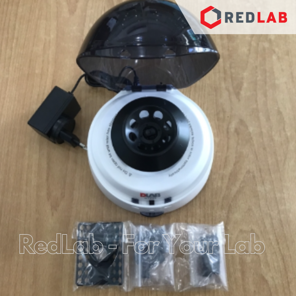 Máy ly tâm Mini DLAB D1008 (9031001012) max 7000 rpm, 2680 x g, cho tube PCR 0.2 / 0.5 / 1.5 / 2.0 ml, có VAT