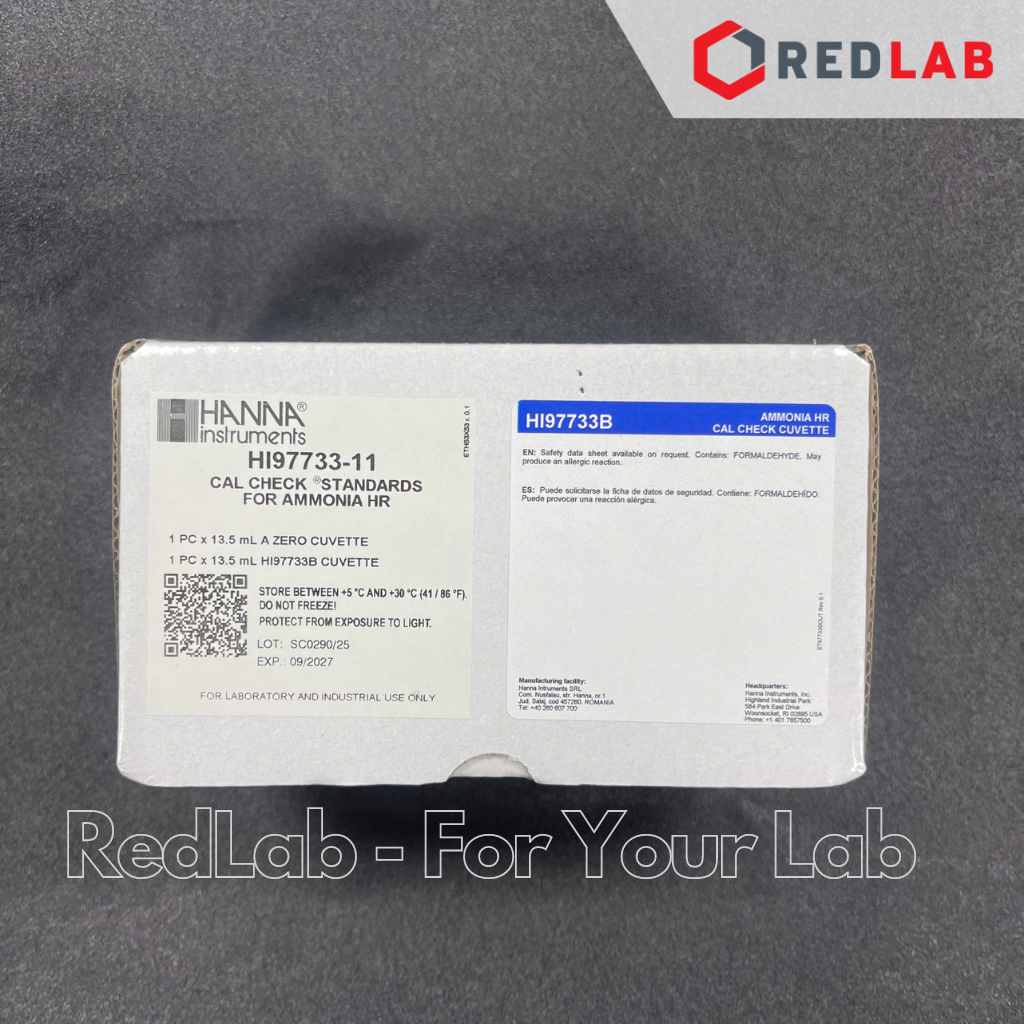 Dung Dịch CAL Check™ Chuẩn Amoni Thang Cao Dùng Cho Đo Quang Hanna HI97733-11, giá tốt, có VAT