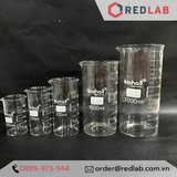  Cốc đốt Cao thành, beaker thuỷ tinh chịu nhiệt độ cao BIOHALL Germany 50 100 150 250 400 500 600 1000 ml 