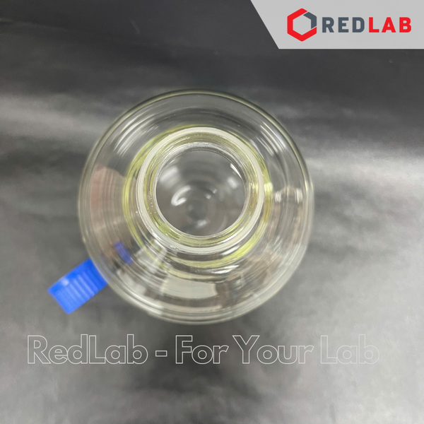 Chai trung tính trắng BIOHALL  25ml đến 20L - nắp vặn PP xanh GL25 GL32 GL45, thuỷ tinh boro 3.3 vạch trắng, có VAT