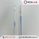  Pipet thẳng chia vạch hãng BIOHALL Germany - ống hút  thuỷ tinh kẻ vạch xanh 0.1 0.2 0.5 1 2 3 4 5 6 7 8 9 10 15 20 25 50 100 ml, có VAT 