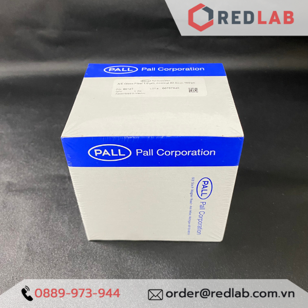 Màng lọc sợi thủy tinh A/E đường kính 82.5mm PALL 60127 (hộp 100 cái) có VAT