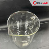 Cốc đốt thuỷ tinh có tay cầm ONELAB 250 500 1000 2000 ml, beaker thí nghiệm có quai chịu nhiệt, có VAT