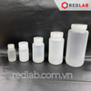 Chai nhựa PP trắng miệng rộng ONELAB 30 60 125 250 500 ml 1 2 L, chịu nhiệt tối đa 140°C, đựng mẫu thí nghiệm, có VAT